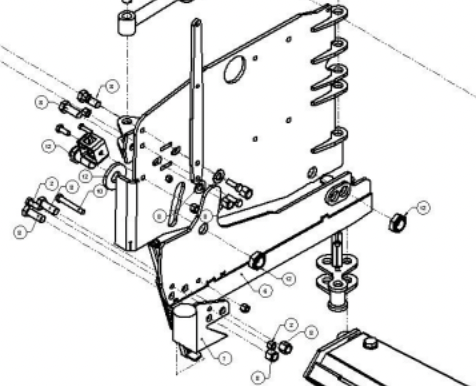 Metal Pless Part# AGLT/D30: Wing Shoe